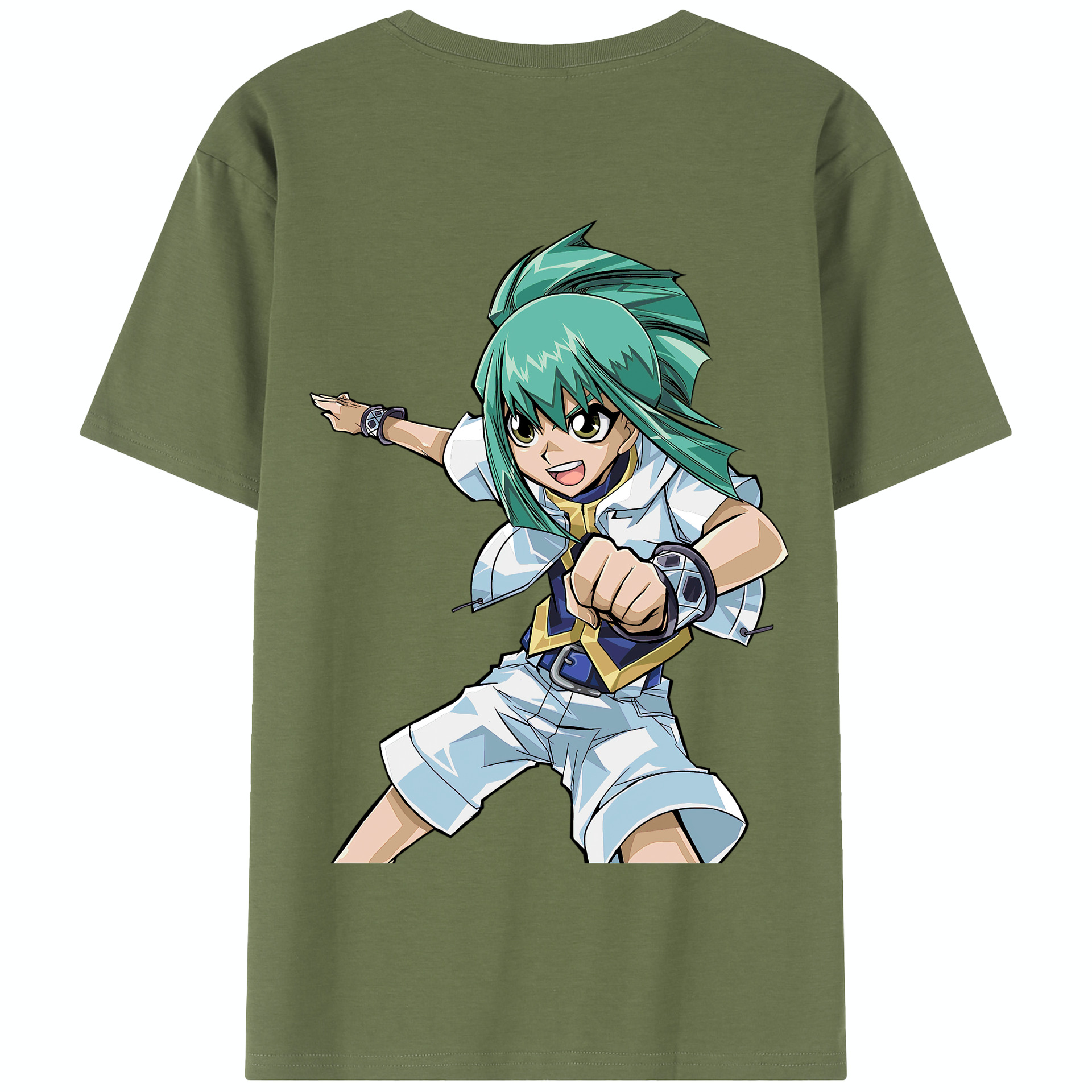 （画像用） 遊☆戯☆王 Yu-Gi-Oh! 綿100％半袖Tシャツ（背面プリント）